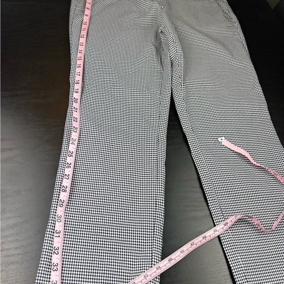 Dalia Checkered dress pants, 3/4 length, women’s size 10, black and white - Picture 3 of 13